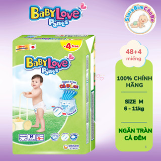 Bỉm tã quần BABY LOVE M48+2/L48+2/XL48/XXL48/3XL33/4XL33/5XL33