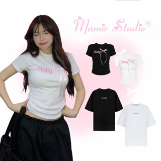 Áo thun cặp thêu chữ BABY LOVE cho nam nữ form rộng chất cotton mỏng nhẹ - MaMie studio x clothinggforgirl