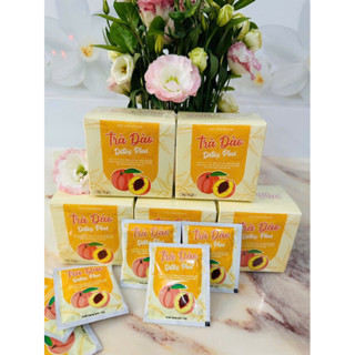 5 Hộp trà đào Detox Plus - Tặng thêm gói vitamin rau củ