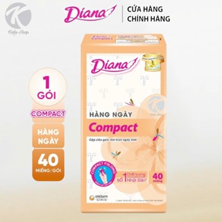 Băng Vệ Sinh Diana Hàng Ngày Compact Gói 40 Miếng
