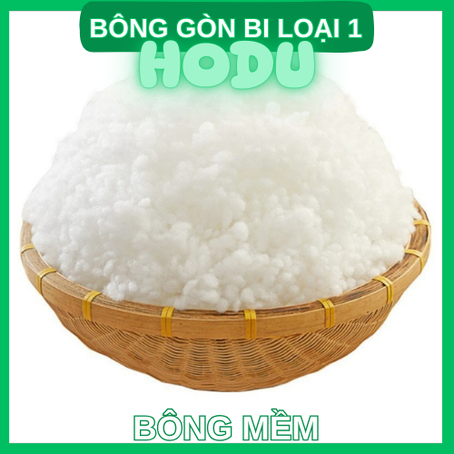Bông gòn bi loại 1, nhồi thú Bông handmade, baby three phù hợp len milk cotton