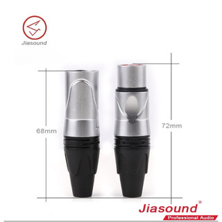 Jack XLR canon đực cái Jiasound(mã 009-010)
