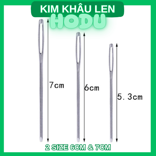 Kim khâu len 6-7cm kim loại