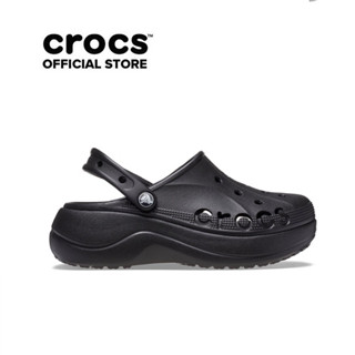 [CHÍNH HÃNG]GIÀY CLOG NỮ CROCS BAYA PLATFORM - BLACK