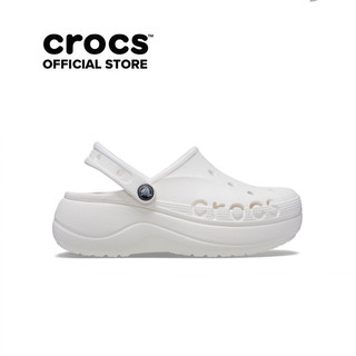   CHÍNH HÃNG GIÀY CLOG NỮ CROCS BAYA PLATFORM - WHITE Baya 