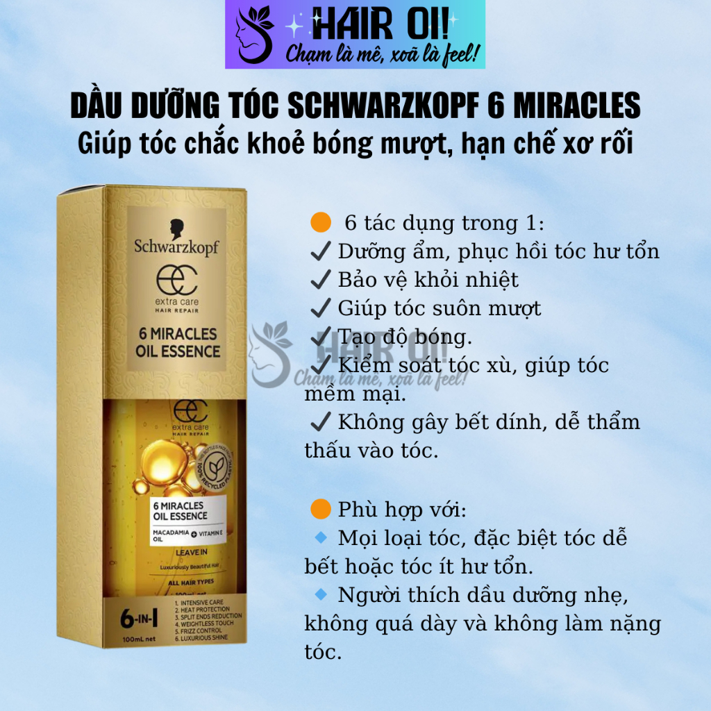 Kem ủ tăng cường phục hồi tóc Schwarzkopf Extra Care hair Repair 300ml | BigBuy360 - bigbuy360.vn