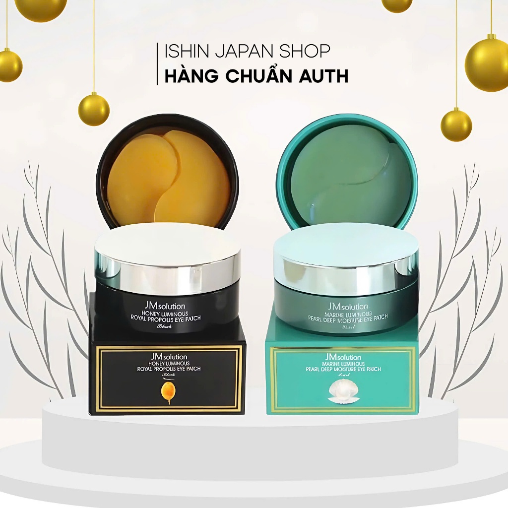 Mặt Nạ Mắt JM Solution Giảm thâm, Ngừa Lão Hóa JM Solution Eye Patch 90g