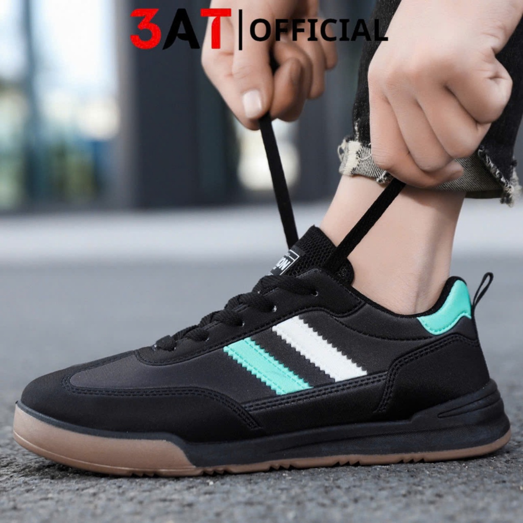 Giày Vải Nam - 3AT - W302 - Đế Cao Su Tổng Hợp Chống Ăn Mòn Độ Bám Dính Cao - Kiểu Dáng Sang Trọng T