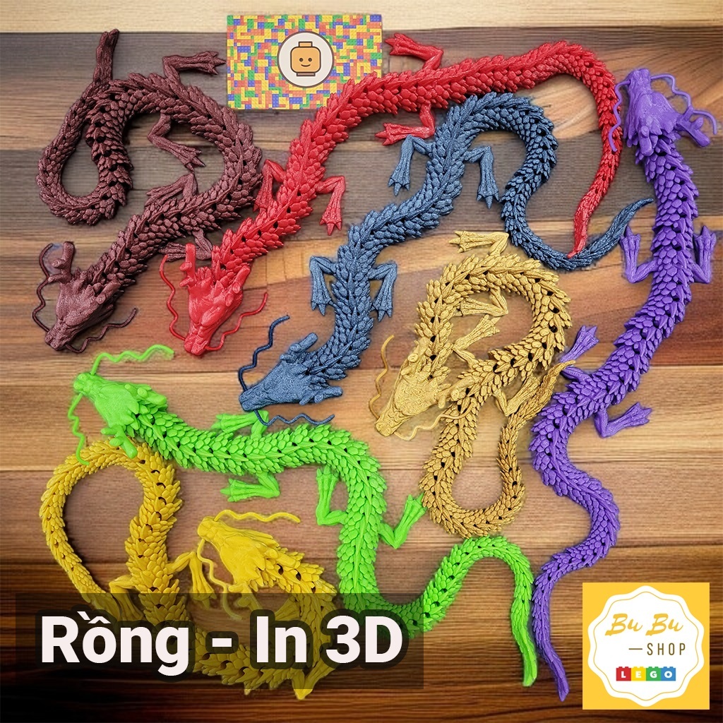 Mô hình rồng - In 3D