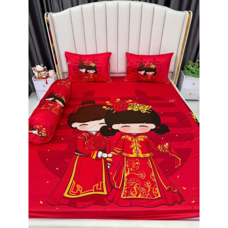 DRAP THUN SIU LẠNH LỤA CAO CẤP DRAP CƯỚI (8 MẪU)