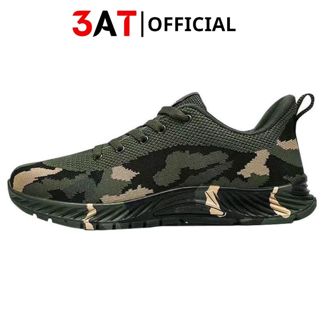[ XẢ KHO ] 3AT - N.1 - Giày Thể Thao Nam - Vải Thoáng Khí Đế Cao Su tổng Hợp Siêu Bền - Chạy Bộ Tập 