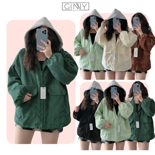 Áo Khoác Nhung Chống Nẵng Nón Xám TL-06 | Áo khoác nữ chống nắng, áo khoác form rộng, có túi trong, nón to thoải mái