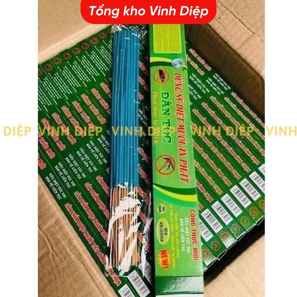 Hương Muỗi Thảo Dược An Phát Hộp 30 Que An Toàn Hiệu Quả