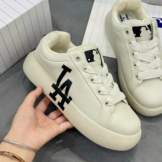 [ CHÍNH HÃNG ] GIÀY MLB KOREA CHUNKY CLASSIC BASE - LA DODGERS - CREAM - CODE: 3ASXCCB4N-07CRS