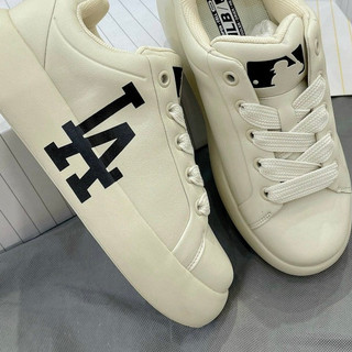 [ CHÍNH HÃNG ] GIÀY MLB KOREA CHUNKY CLASSIC BASE - LA DODGERS - CREAM - CODE: 3ASXCCB4N-07CRS
