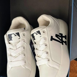 [ CHÍNH HÃNG ] GIÀY MLB KOREA CHUNKY CLASSIC BASE - LA DODGERS - CREAM - CODE: 3ASXCCB4N-07CRS