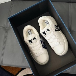 [ CHÍNH HÃNG ] GIÀY MLB KOREA CHUNKY CLASSIC BASE - LA DODGERS - CREAM - CODE: 3ASXCCB4N-07CRS