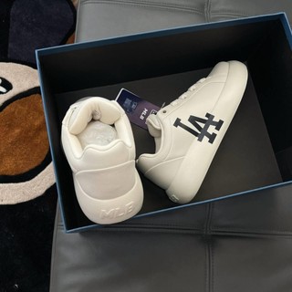 [ CHÍNH HÃNG ] GIÀY MLB KOREA CHUNKY CLASSIC BASE - LA DODGERS - CREAM - CODE: 3ASXCCB4N-07CRS