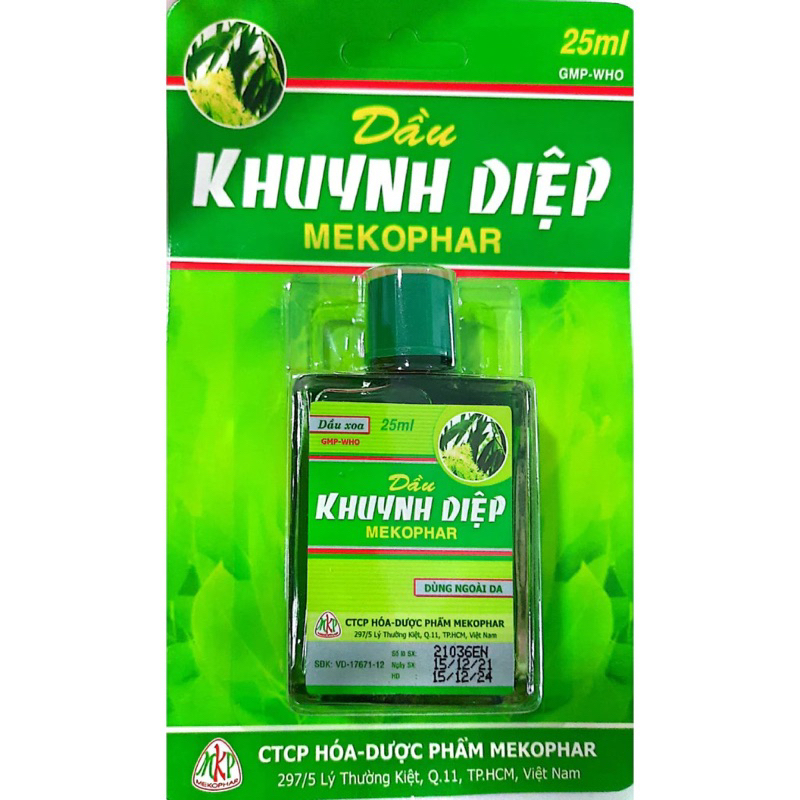 [Chính Hãng] Dầu Khuynh Diệp Mekophar 25ml.