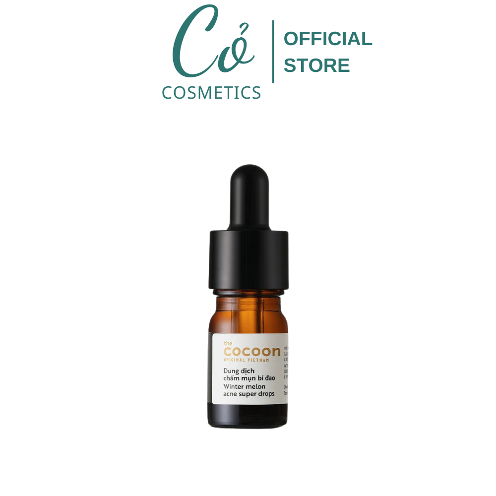 Dung Dịch Chấm Giảm Mụn Và Sưng Chiết Xuất Bí Đao, Rau Má, Tràm Trà Cocoon 5ML