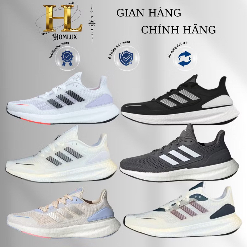 [ Sale 50% Hàng Chính Hãng ] Adidas Giày_Chạy Pureboost 22 Đủ Mẫu Dành Cho Nam Nữ (Mẫu Giày Đang Hót Nhất 2025)