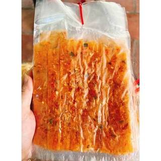 Bánh tráng dẻo ớt cuốn hành phi