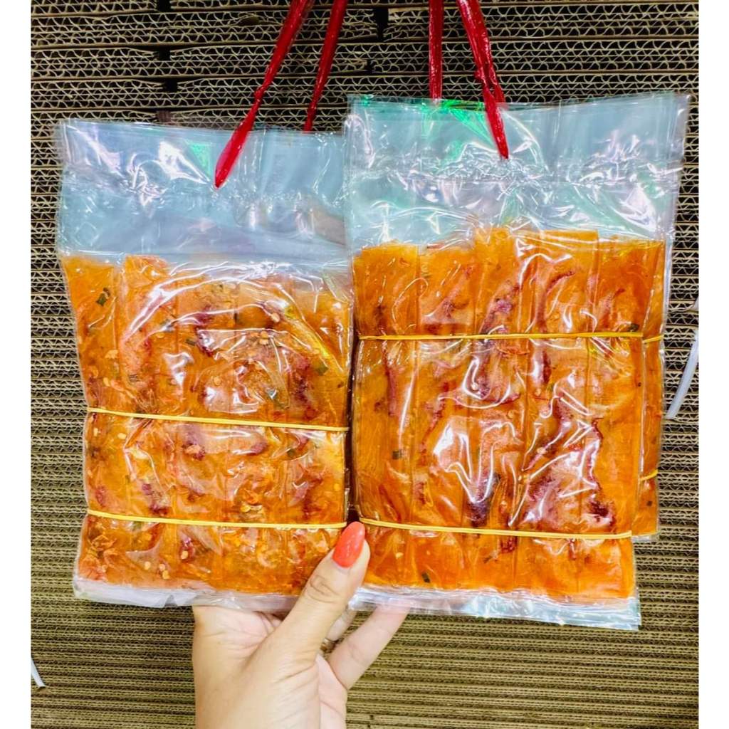 1 bịch bánh tráng dẻo tôm cuộn bò