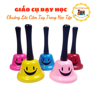  Chuông Lắc Cầm Tay Chọn Màu Đồ Dùng Giáo Cụ Dạy Học Phục Vụ Trong Học Tập Và Các Hoạt Động Trò Chơi Cho Giáo Viên 