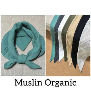 Turban chất dày dặn 55cm| Khăn vuông xô cotton, muslin mềm êm | by calm.vn