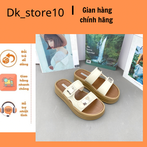 Sandal nữ đế bánh mì 3 phân quai Min hàng viêt nam
