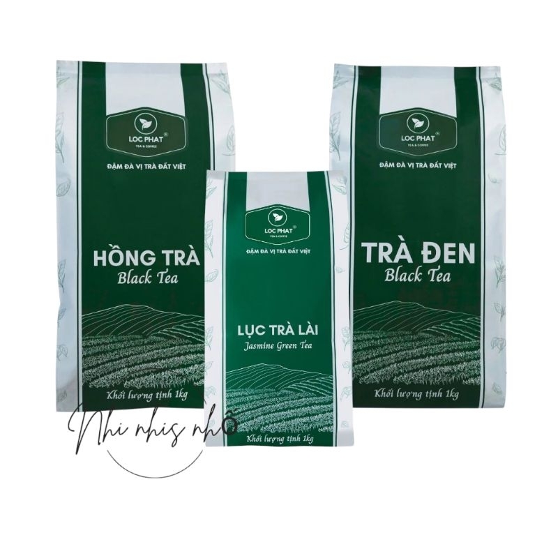 TRÀ LỘC PHÁT ( Trà ĐEN, Lục trà lài, Hồng Trà) - 1kg