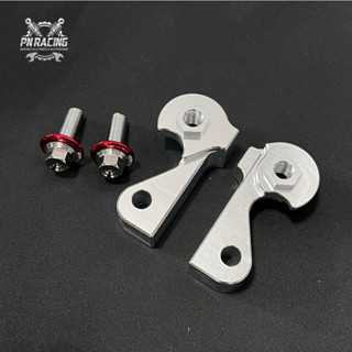  Cặp pát hạ phuộc sau + ốc salaya long đền đỏ lắp wave sirus future full nhôm cnc - phụ kiện 