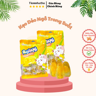  KẸO Dẻo Ngô Trong Suốt Nội Địa Kẹo Bắp dẻo COOWY Nhân Chảy 