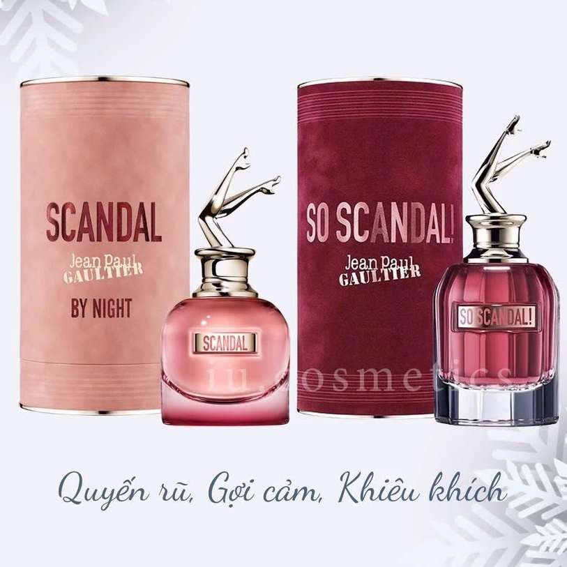  Nước hoa nữ So Scandal EDP 80ml Jean Paul Gaultier - Hương thơm Ngọt ngào Nữ tính Quyến rũ 