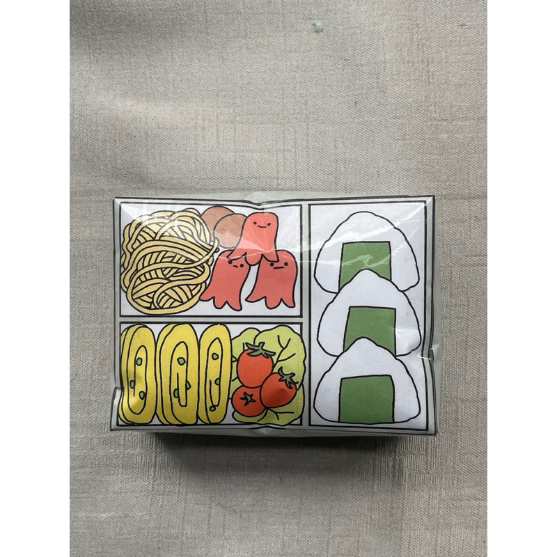 Squishy giấy hộp bento / bánh takoyaki