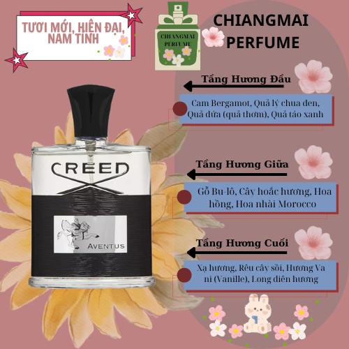 Mẫu Thử Nước Hoa Nam ˢʷᵉᵉᵗ ᴰʳᵉᵃᵐAventus– Nam Tính & Quyền Lực 5ML/10ML EDP