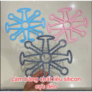  Miếng Lót Mũ Bảo Hiểm Bằng Silicon Thoáng Khí Tấm lót chống trượt Chống Áp Lực Khi Lái Xe Mới 