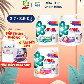 Nước Giặt Ariel Chuyên Dụng Máy Giặt Cửa Trước Hương Nắng Sớm – Túi 3.9kg Ngăn Ngừa Lem Màu