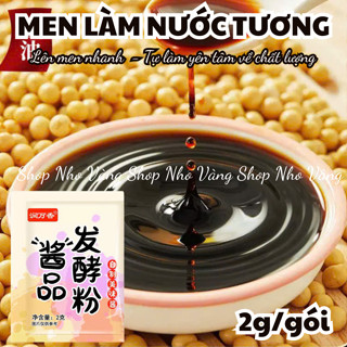 [10 gói] men làm nước tương đậu nành 2g run wan xiang