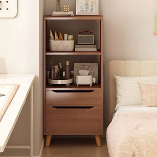  Kệ sách gỗ để sàn có ngăn kéo phong cách Bắc Âu nhiều tầng,giá sách gỗ lắp ghép dễ dàng gỗ MDF chống mối mọt B11 