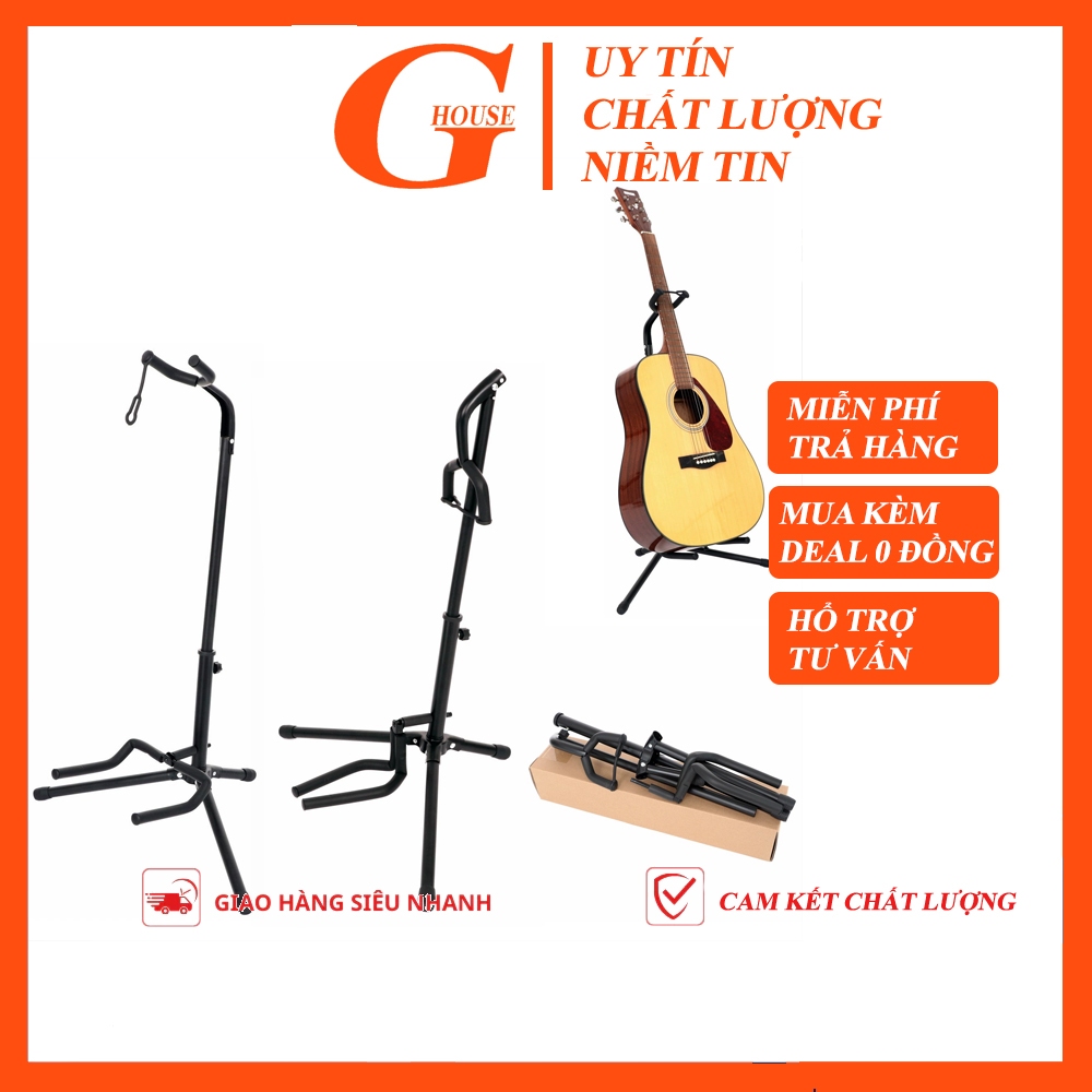 Chân Để Đàn Guitar Đứng Chắc Chắn | Chân Trưng Bày Cao Cấp Showroom | Dùng Cho Mọi Loại Đàn Guitar