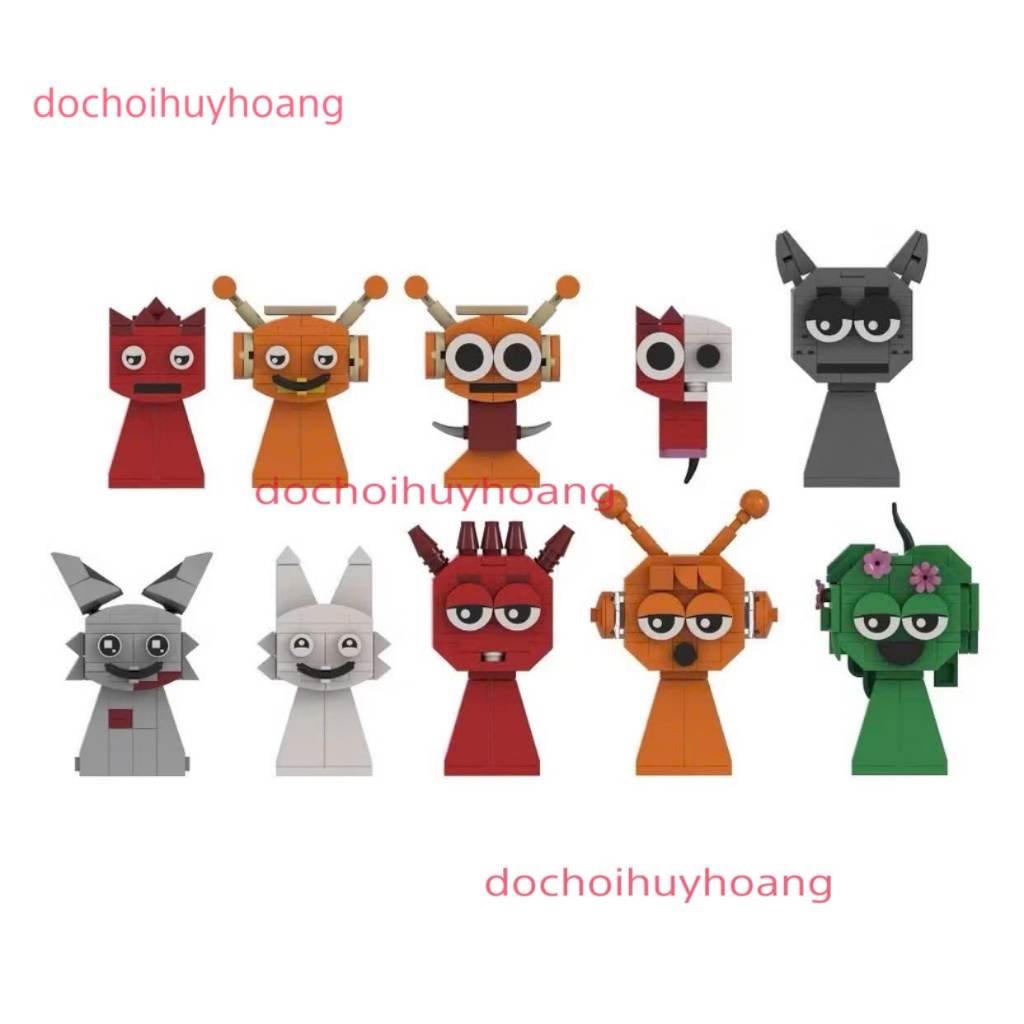 Đồ Chơi Lắp Ráp Xếp Hình Mô Hình Sprunki Incredibox 774