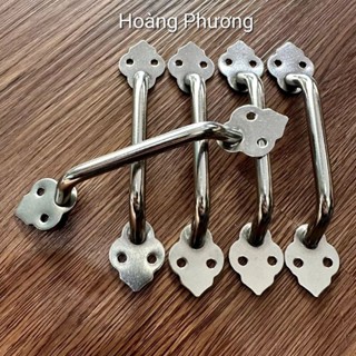 Tay cửa hoa inox đặc rẻ, tay nắm cửa tủ inox, Tay cửa inox hoa - Tay nắm cửa tủ inox đặc