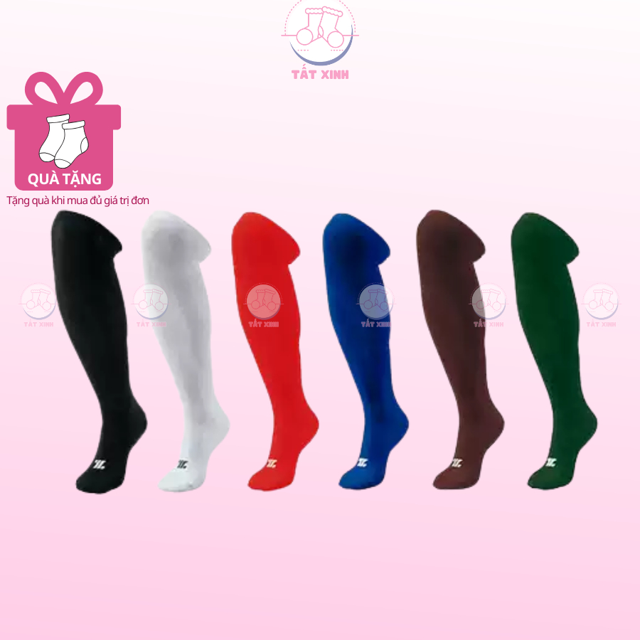Tất đá bóng vớ thể thao qua gối xuất Mỹ Tigora football baseball socks