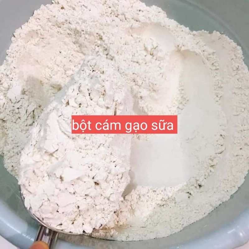 1kg bột cám gạo sữa  mịn  thơm dùng tẩy da chết rửa mặt đắp mặt