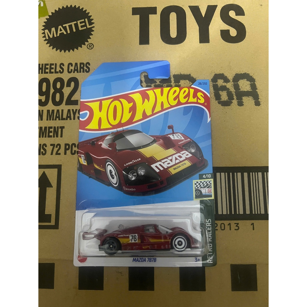 LeHuong Diecast - Xe Hot Wheels Mazda 787B (Màu Đỏ)