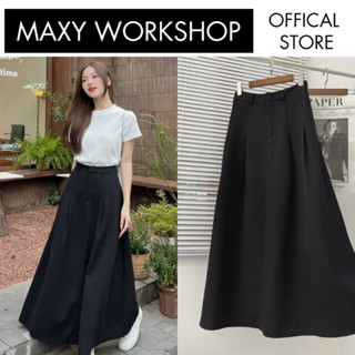 Chân váy dáng xòe xếp ly Long Pleated Skirt Maxy Workshop