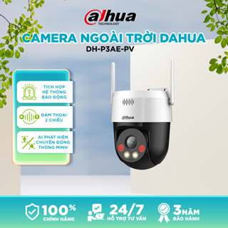Camera Wifi ngoài trời DAHUA Picoo A2 (3MP/5MP) I Theo dõi thông minh, Đàm thoại 2 chiều, Báo động còi hú [DH-P3AE-PV/5]