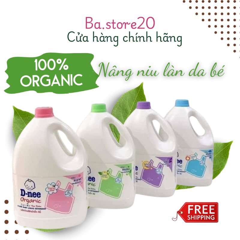 Nước Giặt Xả Cho Bé D-Nee Thái Lan 2800 ml