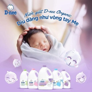 Nước Giặt Xả Cho Bé D-Nee Thái Lan 2800 ml